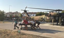 Fethiye'de paraşüt kayalıklara düştü