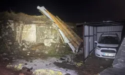 Ardahan'da dolu etkili oldu