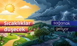 Hava değişiyor: Sıcaklıklar düşecek, sağanak geliyor