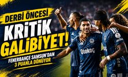 Fenerbahçe Samsunspor'u mağlup etti