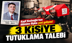 Kaşif Kozinoğlu'nun ölümüne ilişkin yeni gelişme