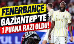 Fenerbahçe'ye Gaziantep'te soğuk duş