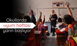 Okullarda uyum haftası yarın başlıyor