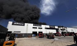 Mersin'de fabrika yangını