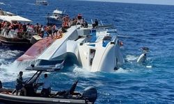 Girne açıklarında batan gemiye ulaşıldı