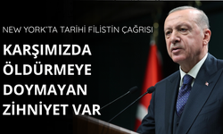 Erdoğan'dan BM'de dünyaya Filistin çağrısı