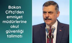 Bakan Çiftçi'den emniyet müdürlerine okul güvenliği talimatı