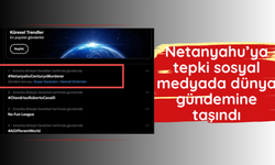Netanyahu’ya tepki sosyal medyada dünya gündemine taşındı