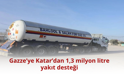 Gazze’ye Katar’dan 1,3 milyon litre yakıt desteği