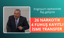 Tekinoğlu'ndan 26 narkotik 4 fuhuş kayıtlı isme transfer