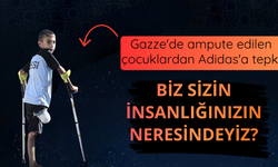 Gazze'de ampute edilen çocuklardan Adidas'a tepki: Biz sizin insanlığınızın neresindeyiz?