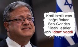 Katil İsrailli aşırı sağcı Bakan Ben-Gvir'den Filistinli esirler için 'idam' vaadi