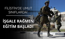 Filistin'de umut sınıflarda! İşgale rağmen eğitim sürüyor