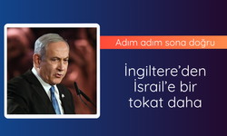 İngiltere'den İsrail'e bir tokat daha