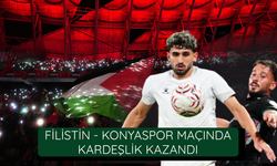 Filistin- Konyaspor maçında kazanan kardeşlik