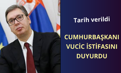 Vucic istifa edeceğini duyurdu