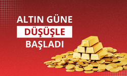 Altın fiyatları güne düşüşle başladı
