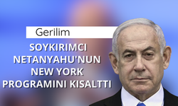 Gerilim, soykırımcı Netanyahu'nun New York programını kısalttı