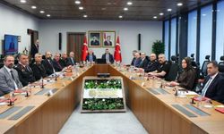 Bakanlar Çiftçi ve Bak valilerle 'Yurt Güvenliği' toplantısına katıldı