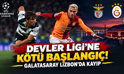 Galatasaray Sporting Lizbon'a mağlup oldu