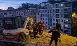 Zonguldak'ta bina çöktü!