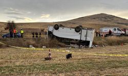 İşçi servisi devrildi: 28 yaralı