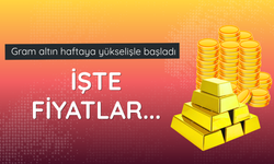 Gram altın haftaya yükselişle başladı: İşte fiyatlar...