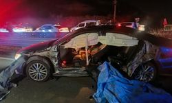 Bingöl'de bariyere çarpan araçtaki 2 kişi öldü