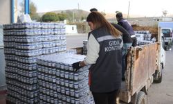 Van'da son kullanma tarihi geçen 860 koli ayran imha edildi