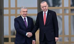Başkan Erdoğan, Mirziyoyev ile bir araya geldi
