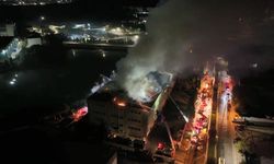 Tuzla'da ayakkabı fabrikasında yangın