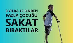İsrail 3 yılda 10 binden fazla çocuğu sakat bıraktı