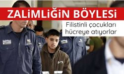 İsrail Filistinli çocukları hücreye kilitliyor
