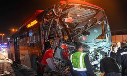Ankara'da EGO otobüsü üst geçidin ayağına çarptı: 24 yaralı