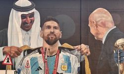 Messi'nin Dünya Kupası zaferi Katar'da duvarlara kazındı