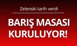 Barış masası kuruluyor! Zelenski tarih verdi