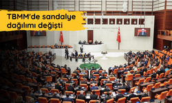 TBMM'de sandalye dağılımı değişti