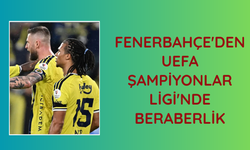 Fenerbahçe'den UEFA Şampiyonlar Ligi'nde beraberlik