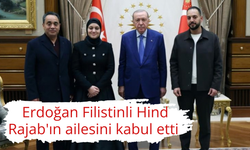 Erdoğan Filistinli Hind Rajab'ın ailesini kabul etti