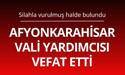 Afyonkarahisar Vali Yardımcısı silahla vurulmuş halde bulundu