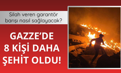 Gazze'de 8 kişi daha şehit oldu!