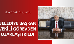 Belediye Başkan Vekili görevden uzaklaştırıldı