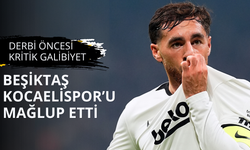 Beşiktaş Kocaelispor'u mağlup etti