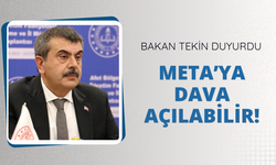 Bakan Tekin: Meta'ya dava açmayı düşünüyoruz