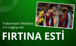 Trabzonspor sahasında Beşiktaş'ı 2-0 mağlup etti