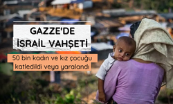 Gazze'de İsrail vahşeti: 50 bin kadın ve kız çocuğu katledildi veya yaralandı