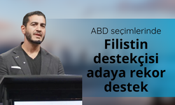 ABD seçimlerinde Filistin destekçisi adaya rekor destek