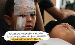 Gazze'de ateşkesin 1. yılında İsrail'in saldırıları sonlanmadı, 1500 Filistinli öldü