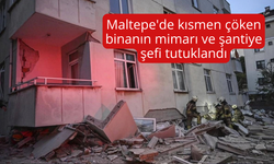 Maltepe'de kısmen çöken binanın mimarı ve şantiye şefi tutuklandı