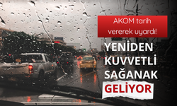 AKOM tarih verdi: İstanbul'a yeniden kuvvetli sağanak geliyor